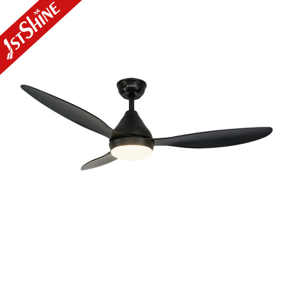 High RPM Large Airflow Plastic Dimmable Remote Control Ceiling Fan With LED Light