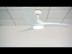 Éclairage changeant de couleur en plastique à télécommande de ventilateur de plafond de Dimmable LED