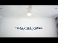 3 fan de plafond moderne de réversible de vitesse des lames 3 pour la chambre à coucher à télécommande