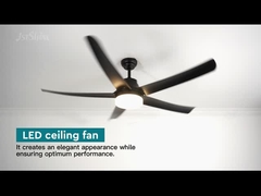 38W fan de plafond silencieuse de volume de l'air de 56 pouces grande avec le choix léger de 5 vitesses