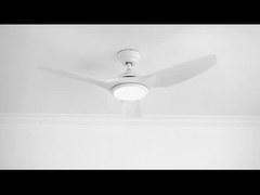 3 vent naturel en plastique de fan de plafond de moteur de C.C des lames DCF FS52920 d'ABS