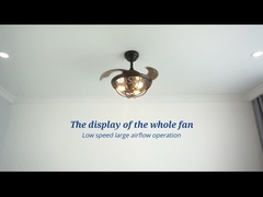 Les CB escamotables ETL de la CE ROHS SAA de la lumière ccc de fan de plafond d'OEM 42inch ont approuvé