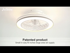 Dimmable a mené la fan de plafond avec la chambre à coucher à distance de profil bas du choix 6-Speed