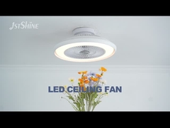 Enclure ventilateur de plafond LED sans lame avec blanc modernes pour la salle d'étude