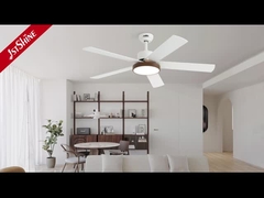 Ventilateur de plafond à LED intelligent avec télécommande à faible luminosité