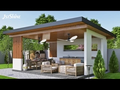 Ventilateur de plafond moderne de 48 pouces sans LED ABS