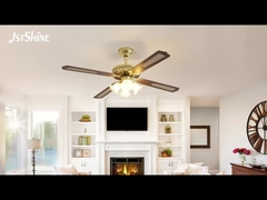 Ventilateur de plafond décoratif traditionnel de 35W