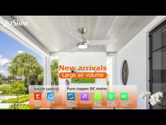 Ventilateur de plafond à 3 lames avec moteur à courant continu léger à 6 vitesses