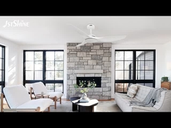 Ventilateur de plafond blanc de 52 pouces sans lumière