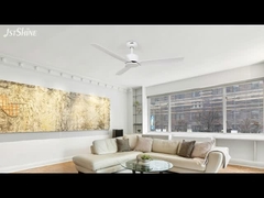 Ventilateur de plafond de 52 pouces avec 6 vitesses Choix de télécommande intelligente sans lumière