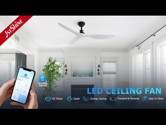 Ventilateur de plafond sans lumière de 52 pouces avec télécommande intelligente à 6 vitesses