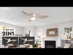 Ventilateur de plafond en plastique blanc/OEM pour plafond bas avec contrôle d'application intelligente de chronomètre