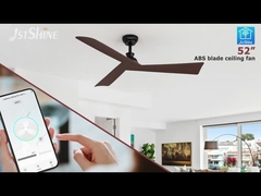 Ventilateur de plafond en plastique avec télécommande moteur DC intelligent moderne
