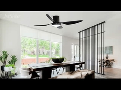 Ventilateur de plafond intelligent avec moteur à courant continu léger à économie d'énergie