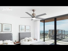 Ventilateur de plafond à LED avec commande à distance à 6 vitesses