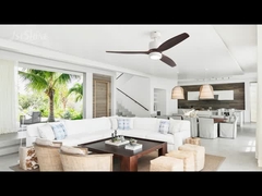 Ventilateur de plafond décoratif avec lame de bois légère