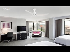 Ventilateur de plafond en courant continu avec lames en plastique à haute vitesse à télécommande