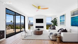 Ventilateur de plafond Macaron personnalisable avec lumière