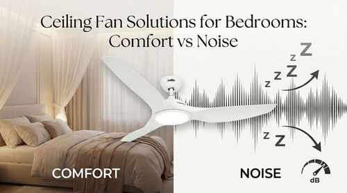 Dernières nouvelles de l'entreprise sur Solutions de ventilateur de plafond pour chambres à coucher : confort contre bruit