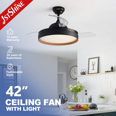 Bon prix 42 pouces rétractable ventilateur de plafond lumière pour le confort et la commodité en ligne