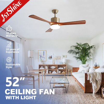 Bon prix Fan de plafond en bois solide de lumière décorative de LED avec 5 vitesses à télécommande en ligne