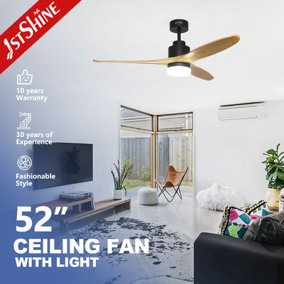 Bon prix Fan de plafond libre de lame en bois de solide 3 de shimmy avec à télécommande en ligne