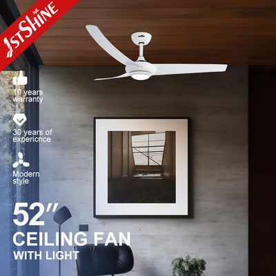 Bon prix Fan de plafond tranquille d'ABS moderne blanc, fan de plafond de C.C LED avec à télécommande en ligne