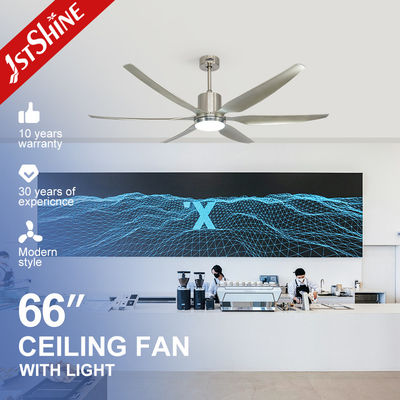 Bon prix 6 lames ABS silencieux moteur à courant continu télécommande de l'application ventilateur de plafond LED avec lumière en ligne