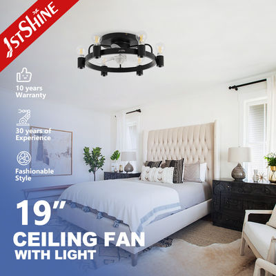 Bon prix Facile industriel de chambre à coucher d'installer la fan de plafond affleurante de bâti avec la lumière en ligne