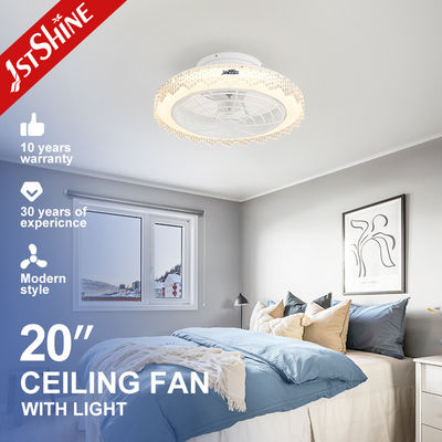 Bon prix Fan acrylique de lumière de Dimmable LED de fan de plafond de Shell LED avec tout à fait le moteur de C.C en ligne
