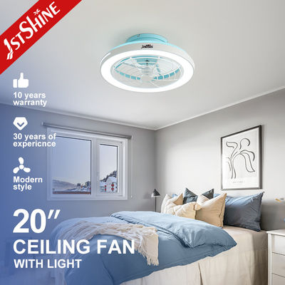 Bon prix OEM affleurant de boîte de fan de plafond de bâti de chambre à coucher de plafond de lumière moderne blanche de fan en ligne