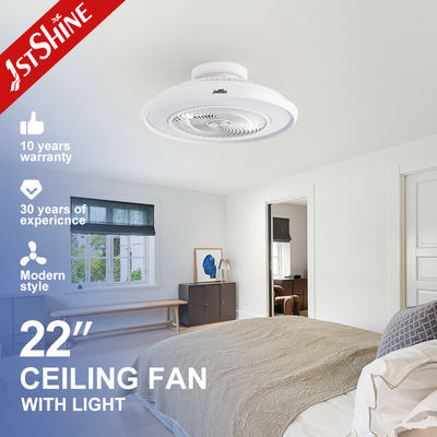 Bon prix Enclure ventilateur de plafond LED sans lame avec blanc modernes pour la salle d'étude en ligne