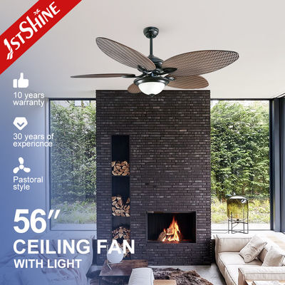 Bon prix 5 lames décoratives fans de plafond classiques de 56 pouces avec à télécommande en ligne