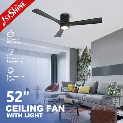 Bon prix Fan de plafond affleurante décorative de bâti du profil bas 52inch avec la lumière de LED en ligne