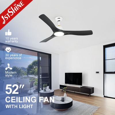 Bon prix 3 moteurs à lame ABS à courant continu silencieux à haute vitesse avec ventilateur de plafond à LED en ligne