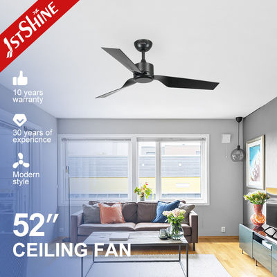 Bon prix Accueil Noir ABS lames 6 vitesse faible bruit ventilateur de plafond avec télécommande en ligne