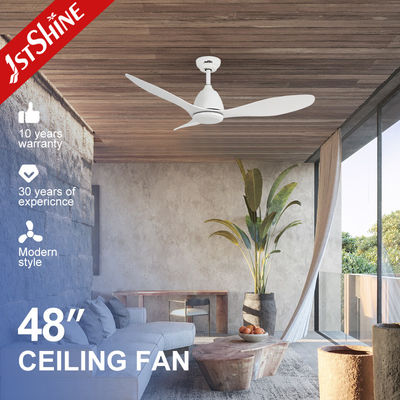 Bon prix Ventilateur de plafond à commande à distance économe en énergie avec 3 lames en plastique en design décoratif blanc en ligne