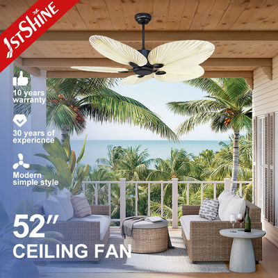 Bon prix villa décorative Malaisie exotique de fan de plafond 1stshine 5 lames de paume en ligne