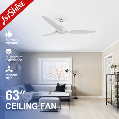 Bon prix Ventilateur de plafond blanc à commande à distance moteur DC 3 lame en plastique sans lumière en ligne