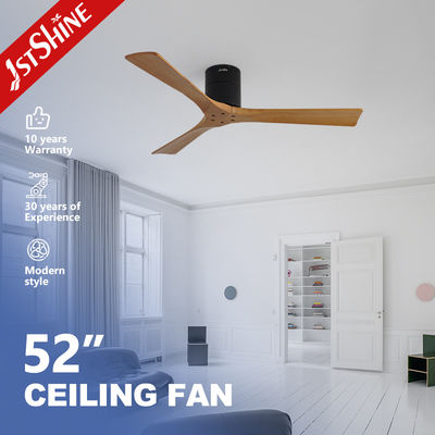 Bon prix Faisceau en bois massif finition noire monture à coulée ventilateur de plafond décoratif avec moins de bruit et commande à distance Type de commutateur en ligne