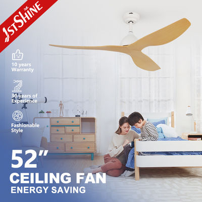 Bon prix Ventilateur de plafond à courant continu moderne de 52 pouces avec des lames ABS en bois en ligne