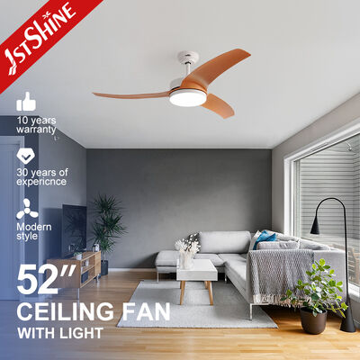 Bon prix Ventilateur de plafond en plastique moderne de 52/42 pouces avec lames ABS moteur à courant continu et lumière LED en ligne