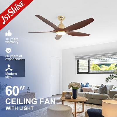 Bon prix Ventilateur de plafond décoratif de 60 pouces avec 5 lames ABS et télécommande à 6 vitesses en ligne
