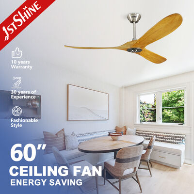 Bon prix Ventilateur de plafond décoratif de 60 pouces avec moteur CC et télécommande pour grands espaces en ligne